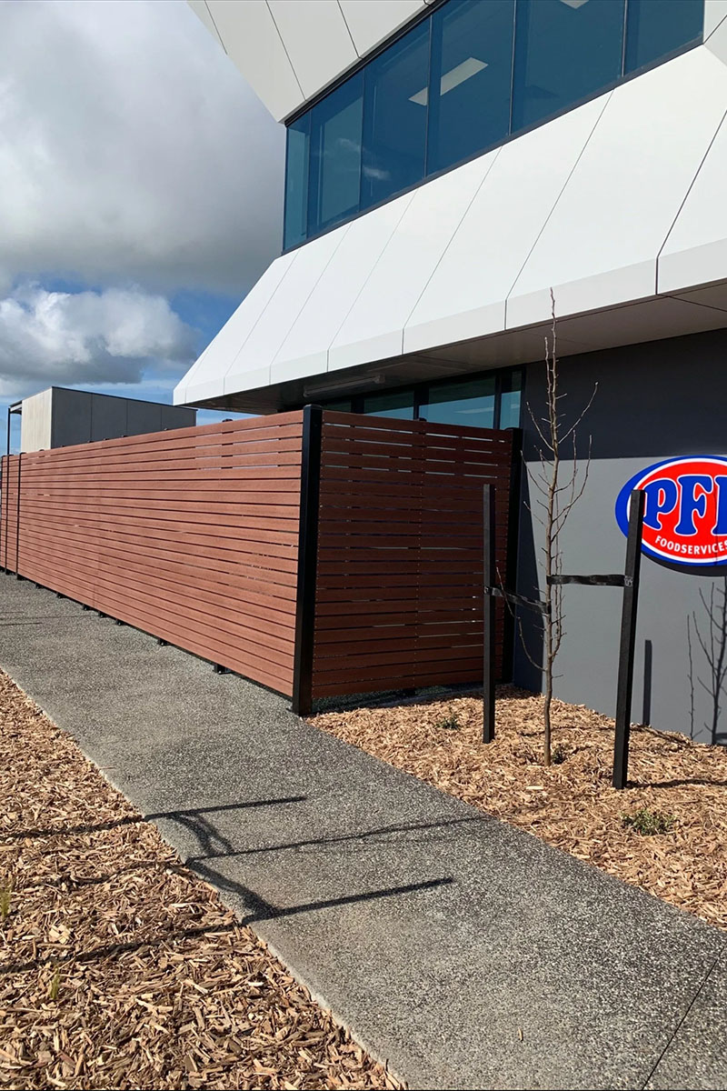 modwood business fencing Melbourne PFD foods