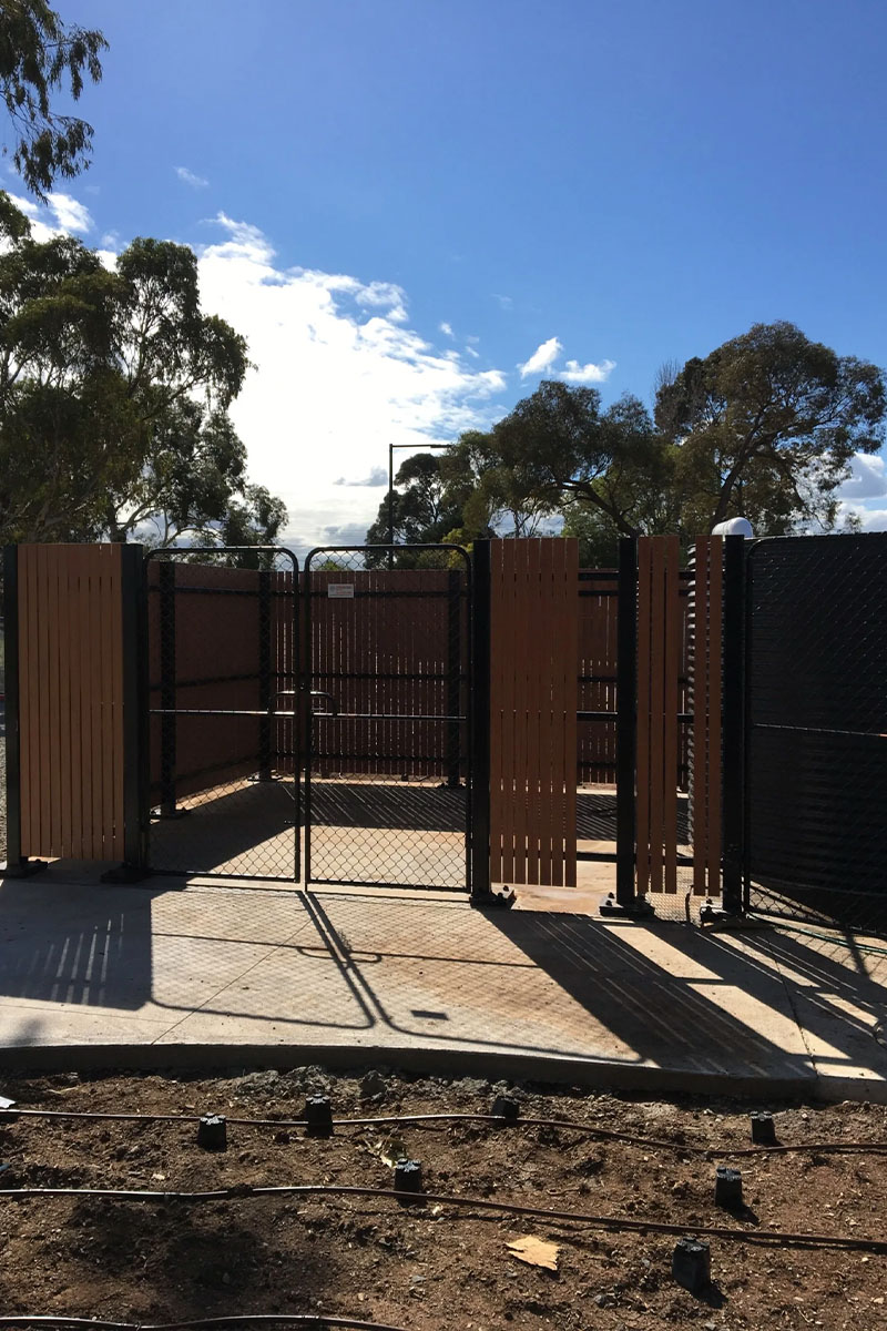 Water tank fencing solution Victoria