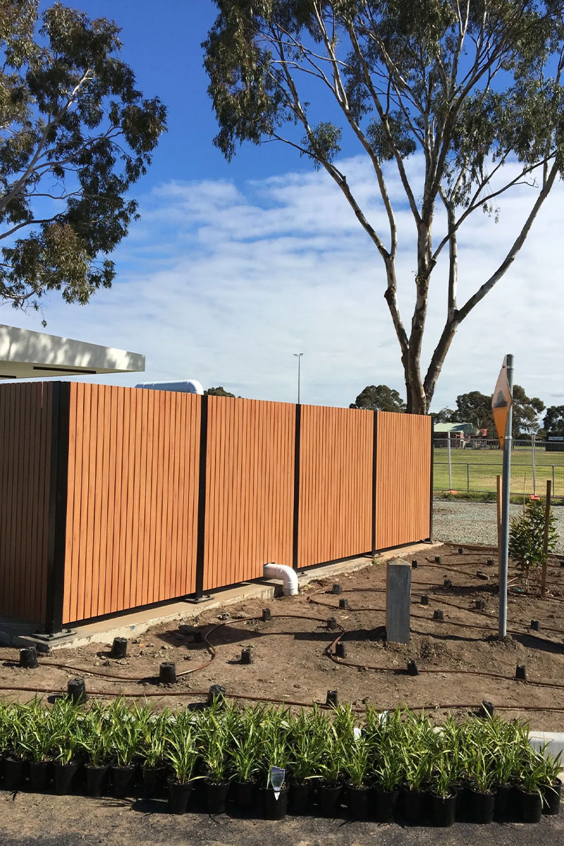 Modwood fencing in Melbourne