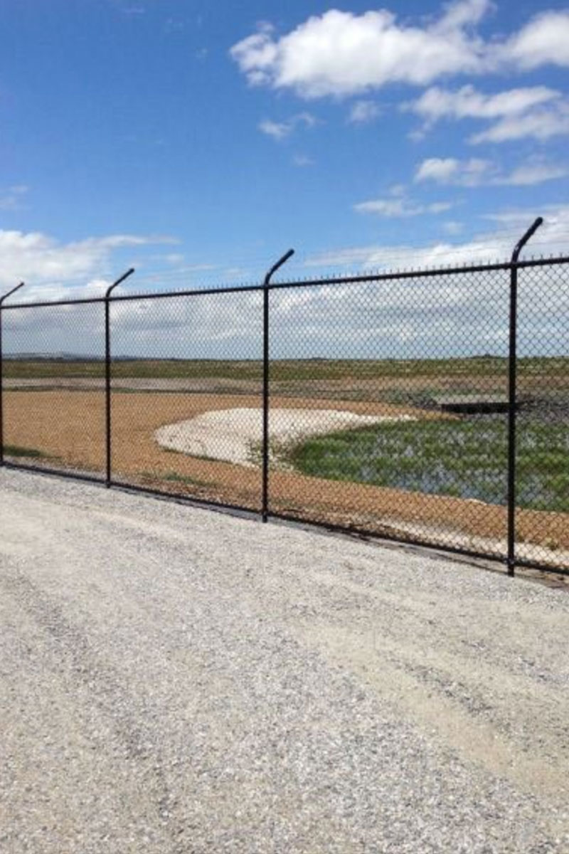 Melbourne Desalination Plant Security Fencing Outside Perimeter