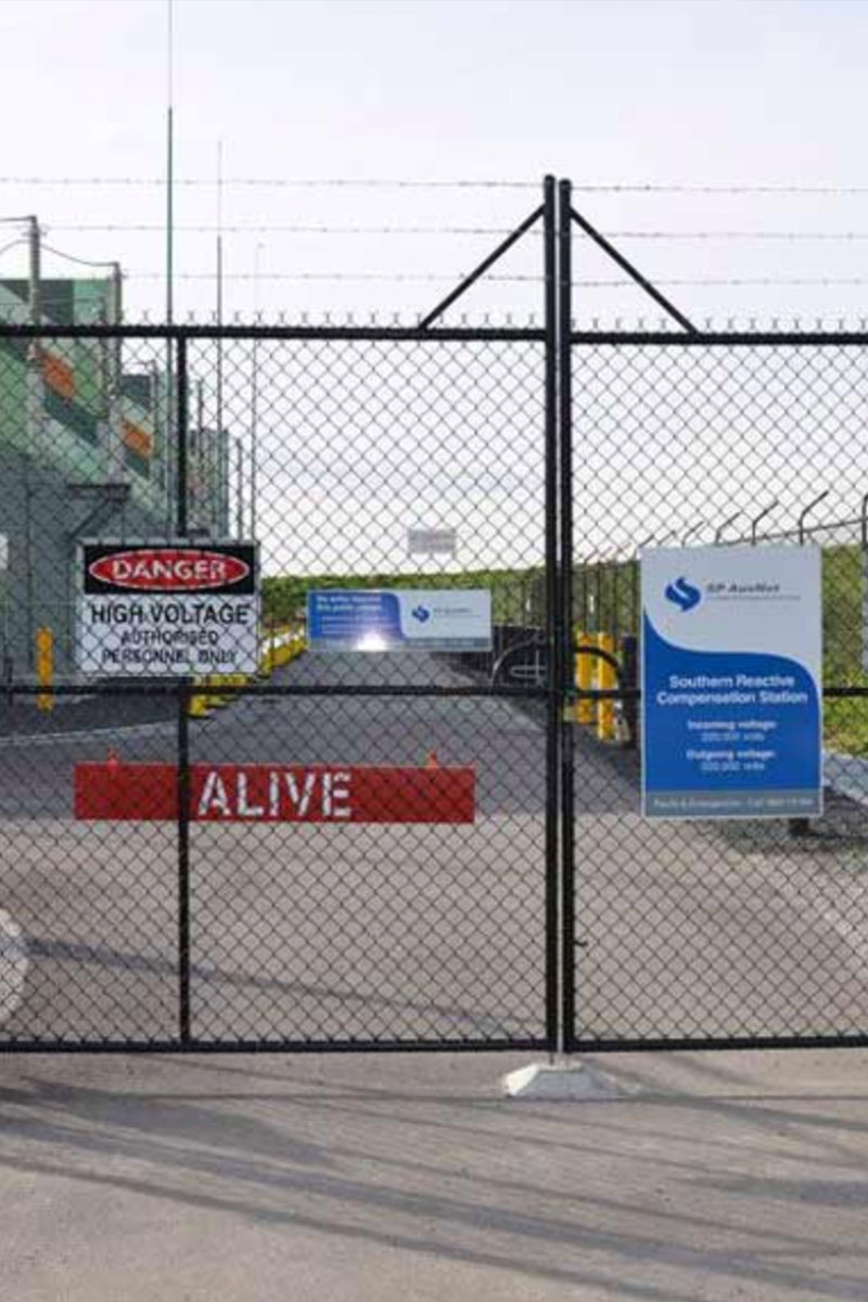 Melbourne Desalination Plant Security Fencing