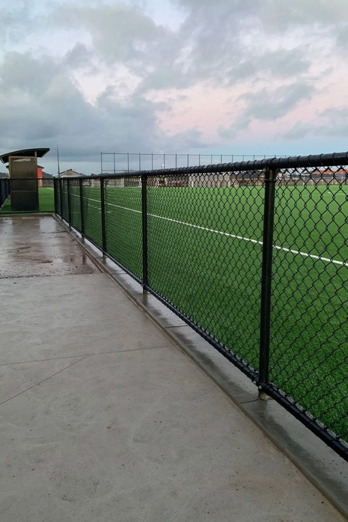 chain mesh sports fencing Melbourne