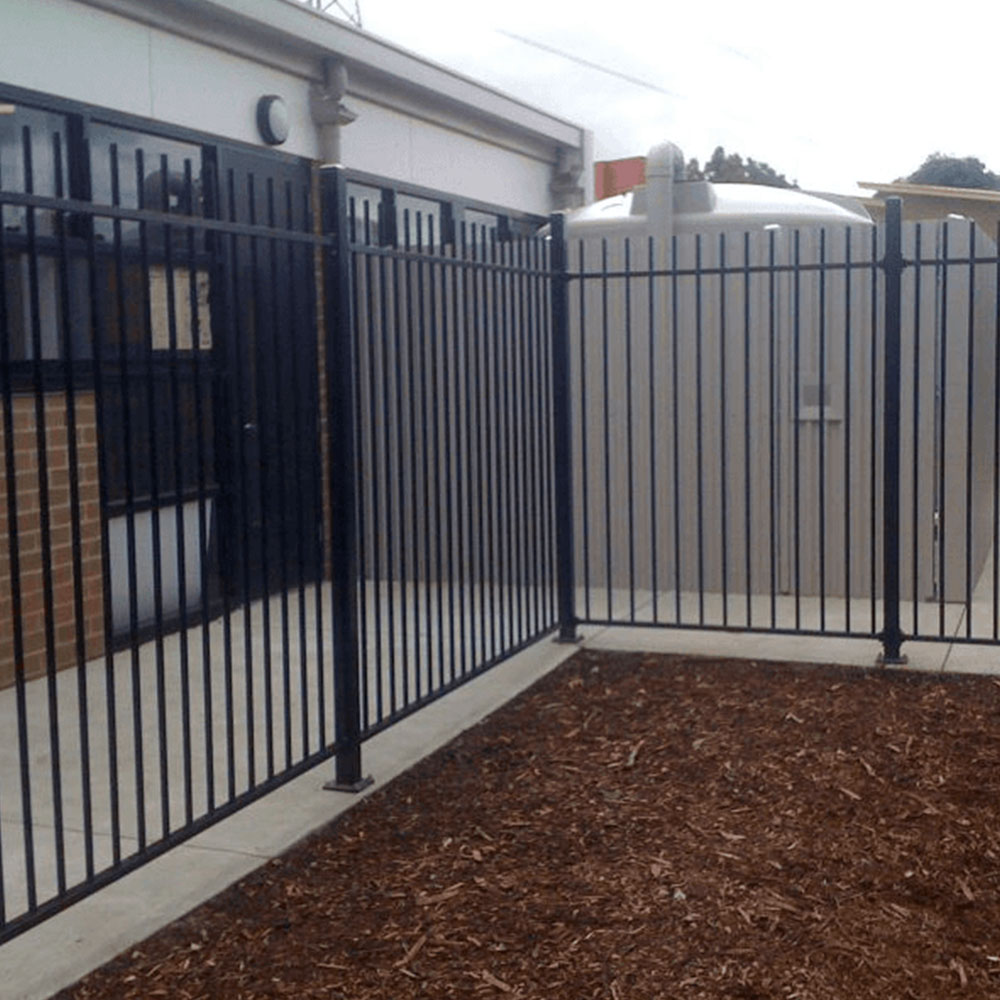 Childcare Centre Tubular Steel Fencing Melbourne