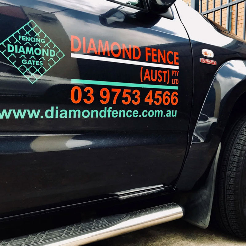 Diamond Fence Car