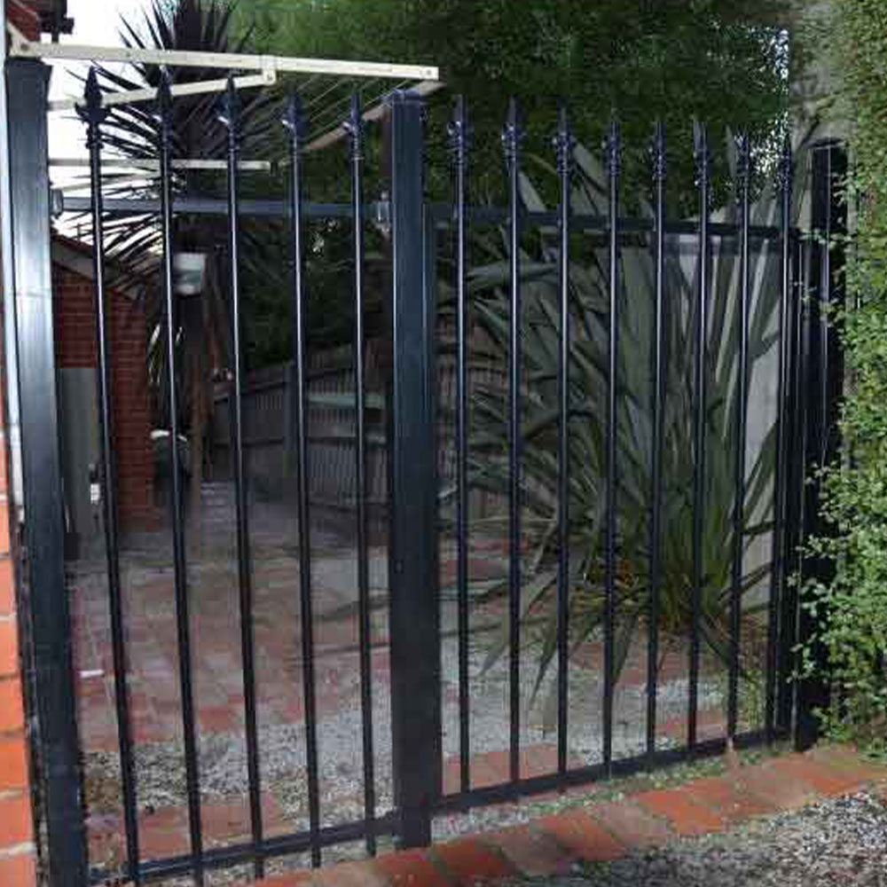 Residential Gate Tubular Steel Fencing Melbourne