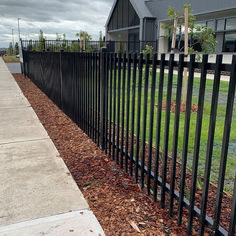 Tubular Steel Fencing Melbourne