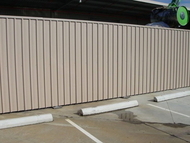 beige colorbond fence Melbourne