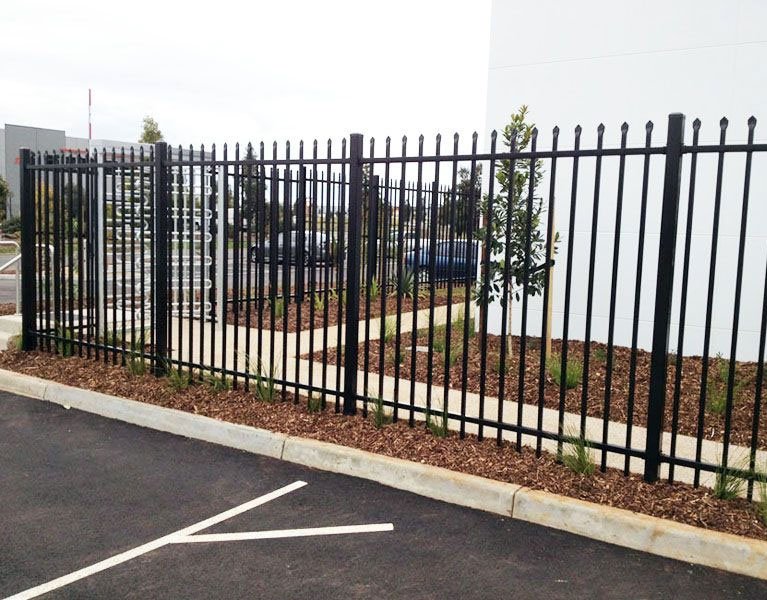 office carpark security fence Melbourne