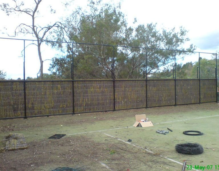 organic sport fence construction Melbourne