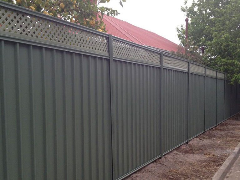 residential colorbond fence Melbourne