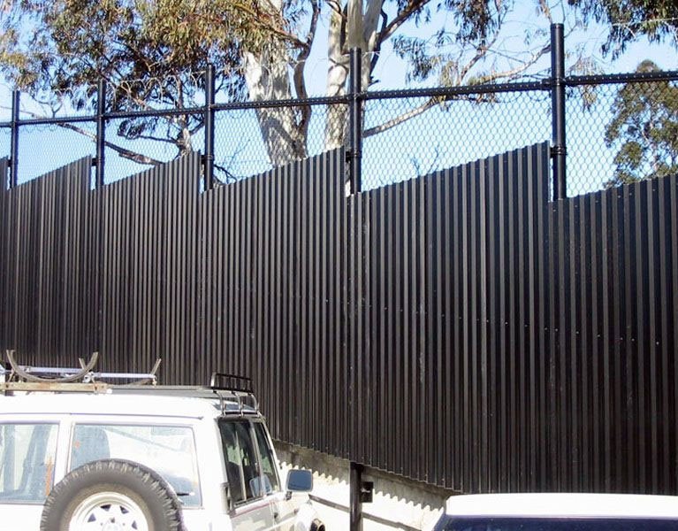 tall solid security fence Melbourne