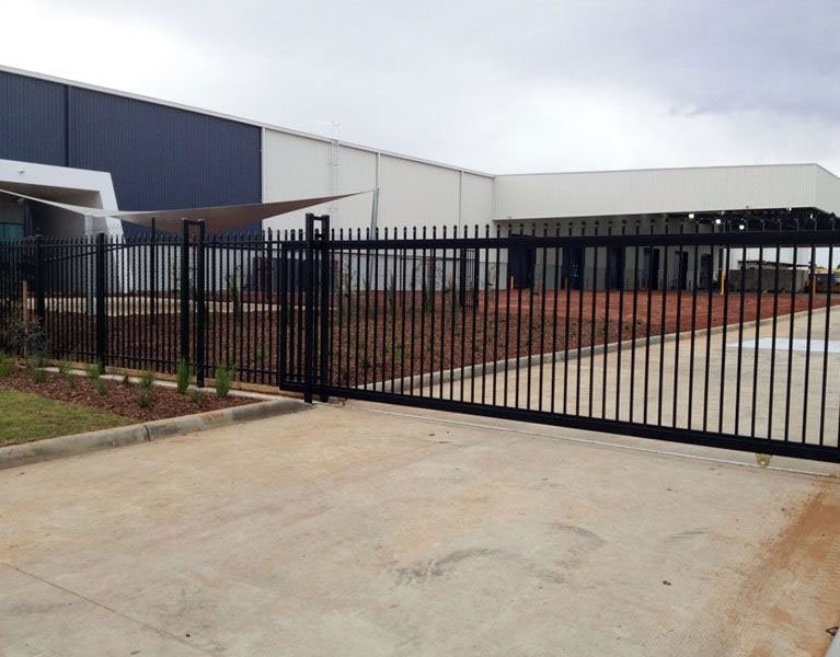 warehouse security gate Melbourne