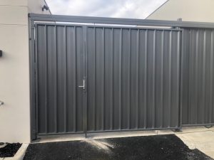 colorbond steel gate in melbourne epping