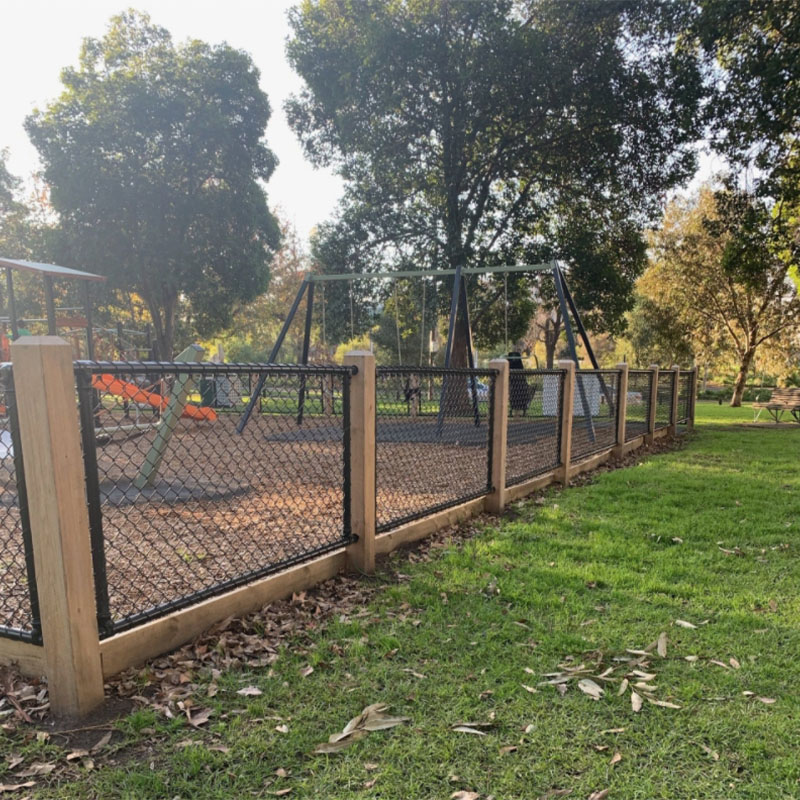 You Can Have Playground Fencing Like That In Any Melbourne Suburb