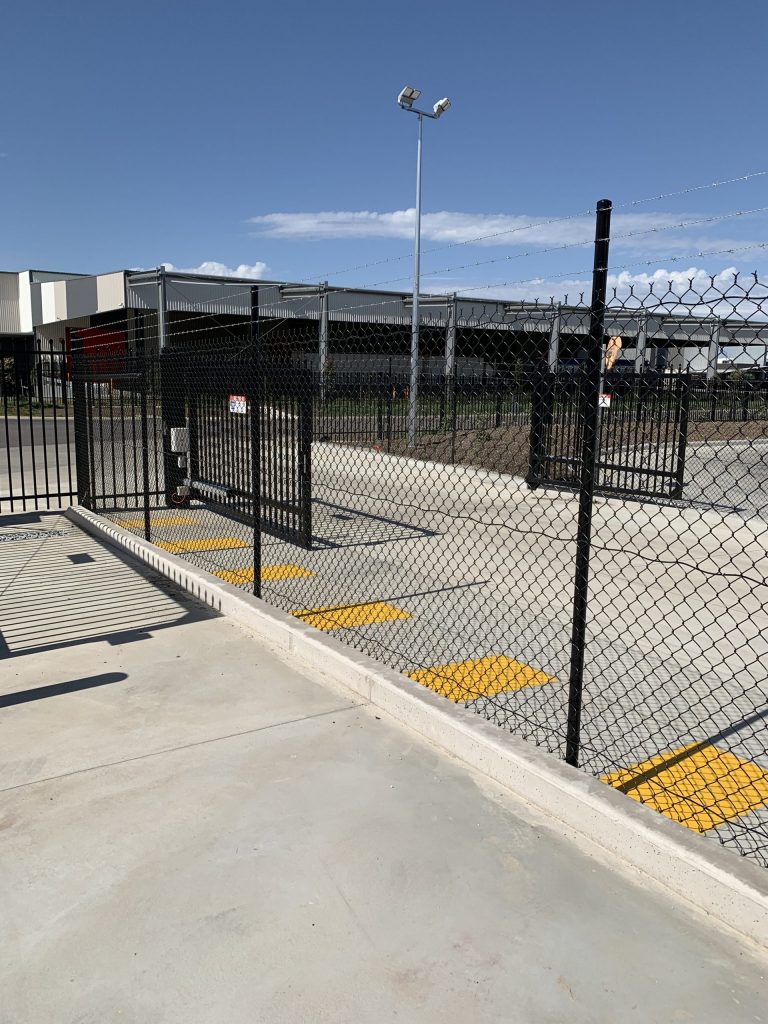 Melbourne chain link fence