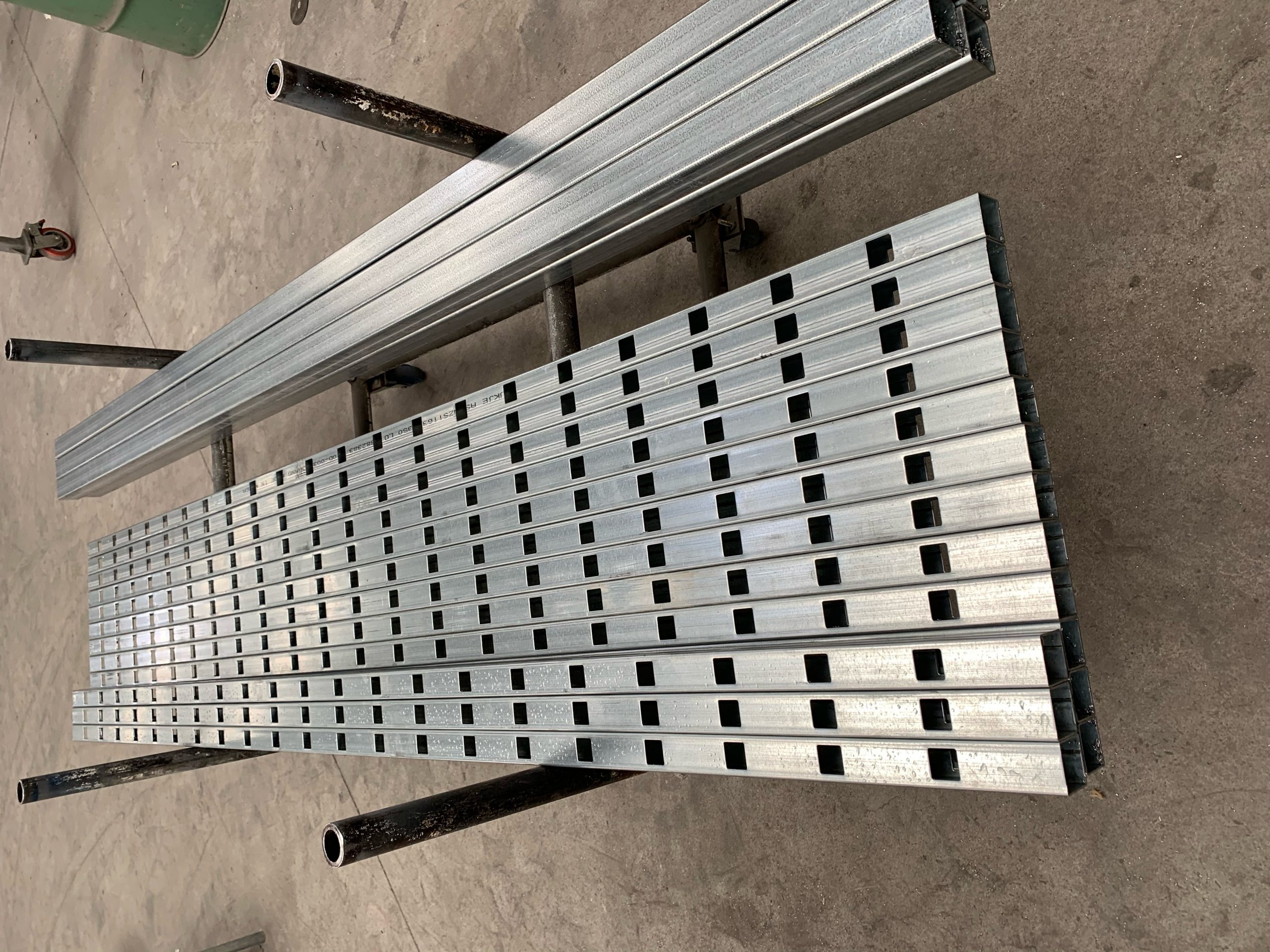 Australian made galvanized steel fencing