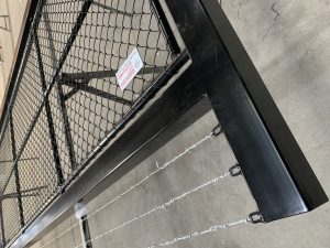 Double sliding gate frame Melbourne