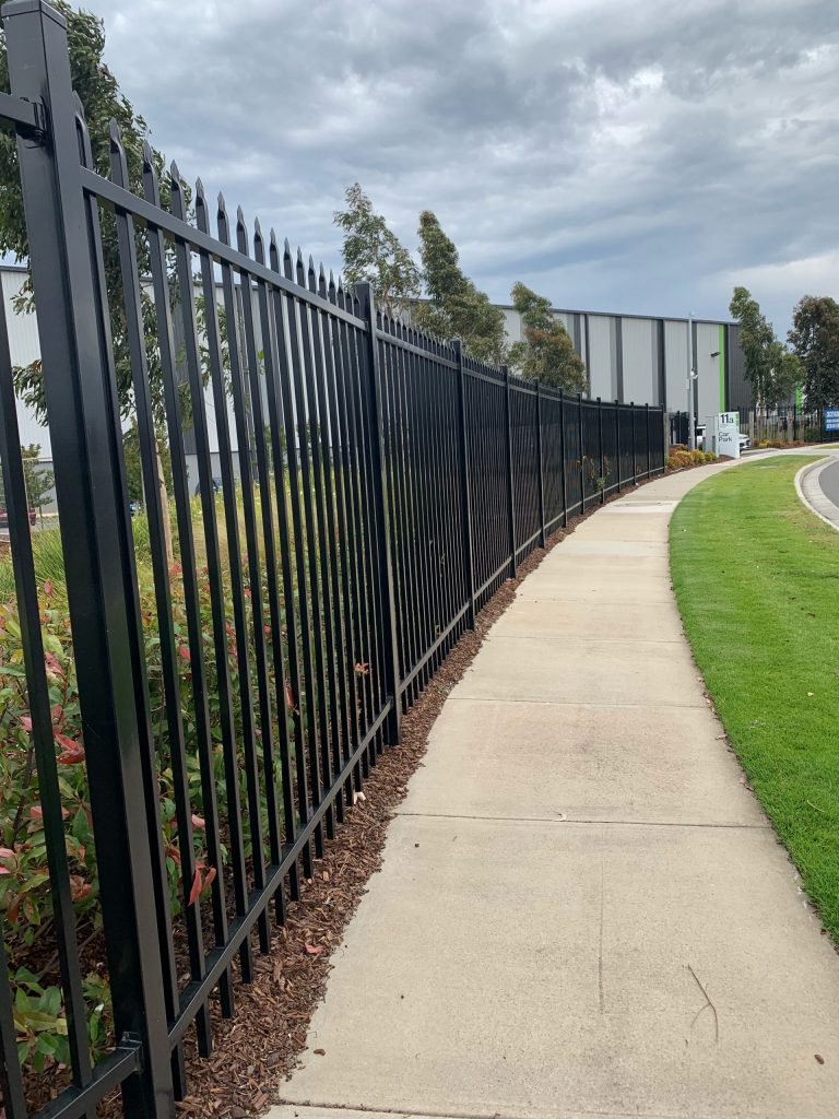 moorabbin tubular steel fence