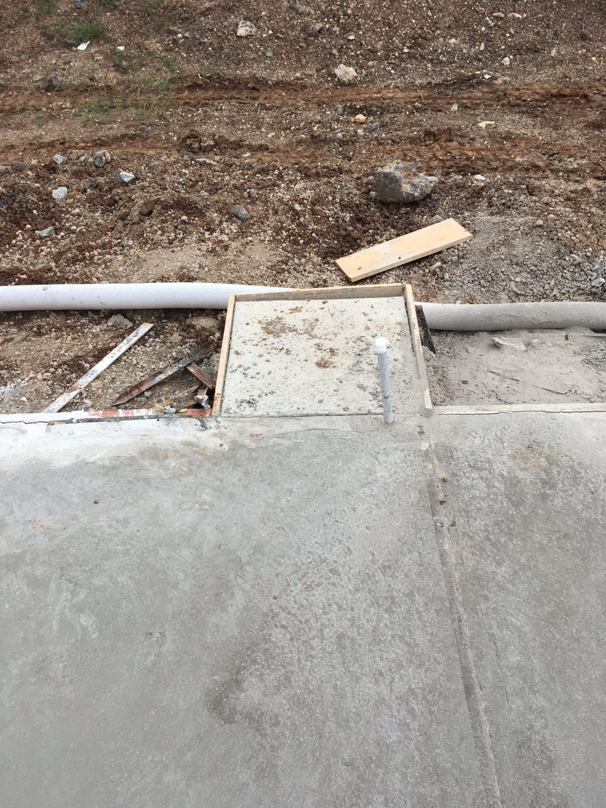 Fence Installation On A Concrete Pad Diamond Fence Aust Pty Ltd