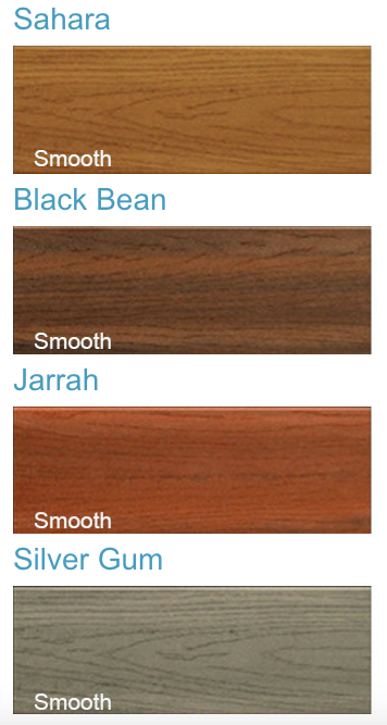 modwood fence colour range