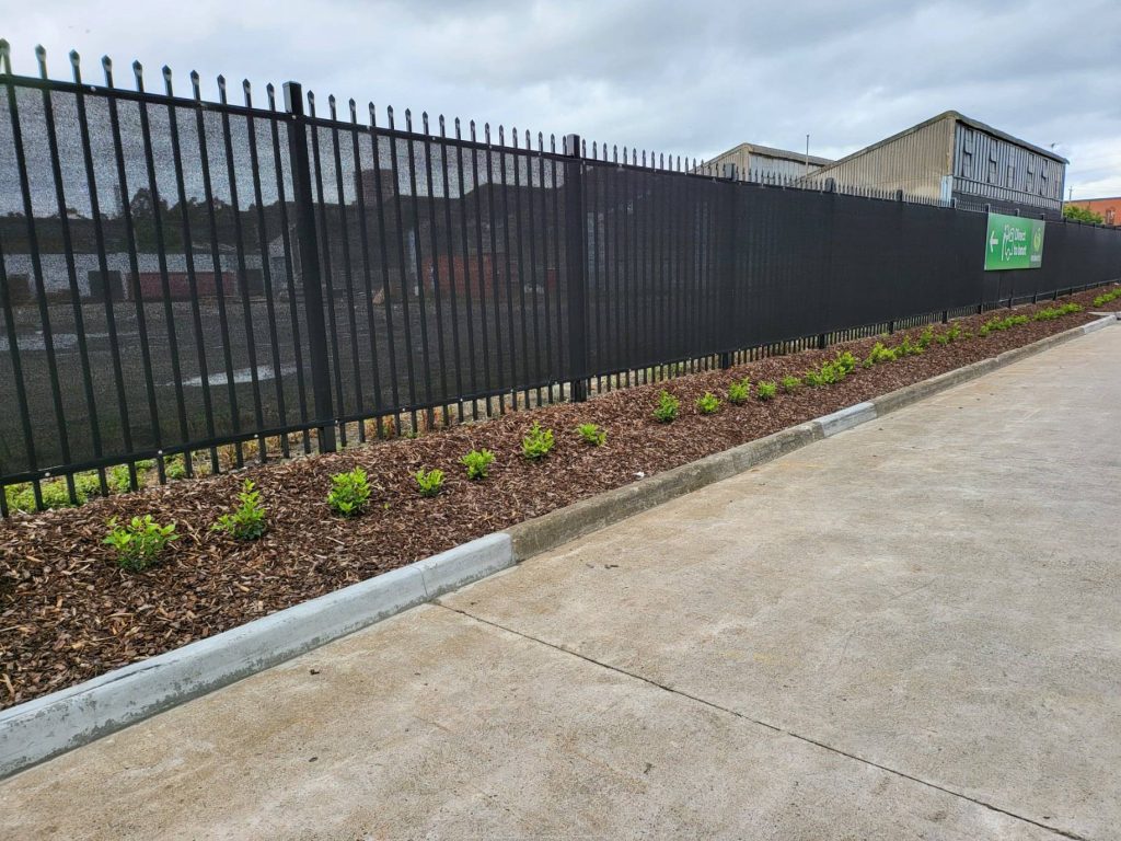 maintaining steel fence