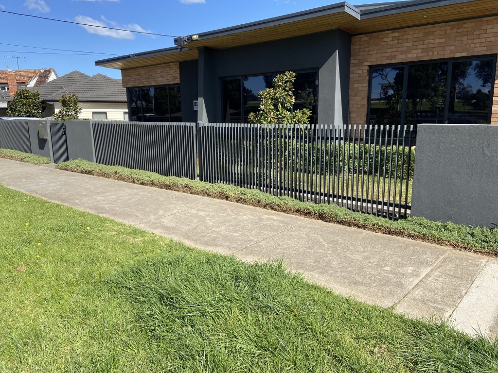 residential steel fencing styles