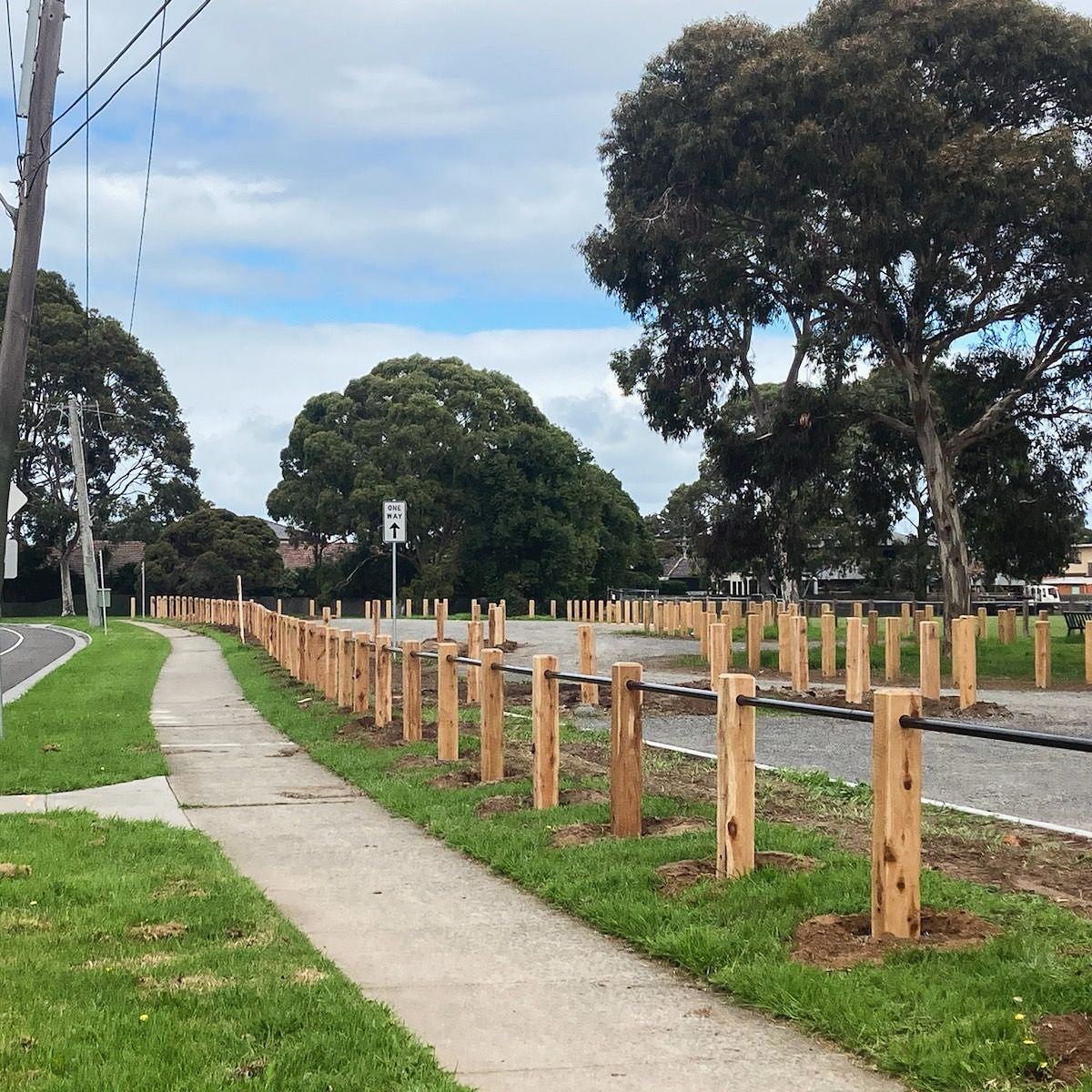post and rail fencing melbourne