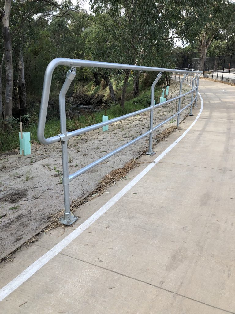 steel safety barriers